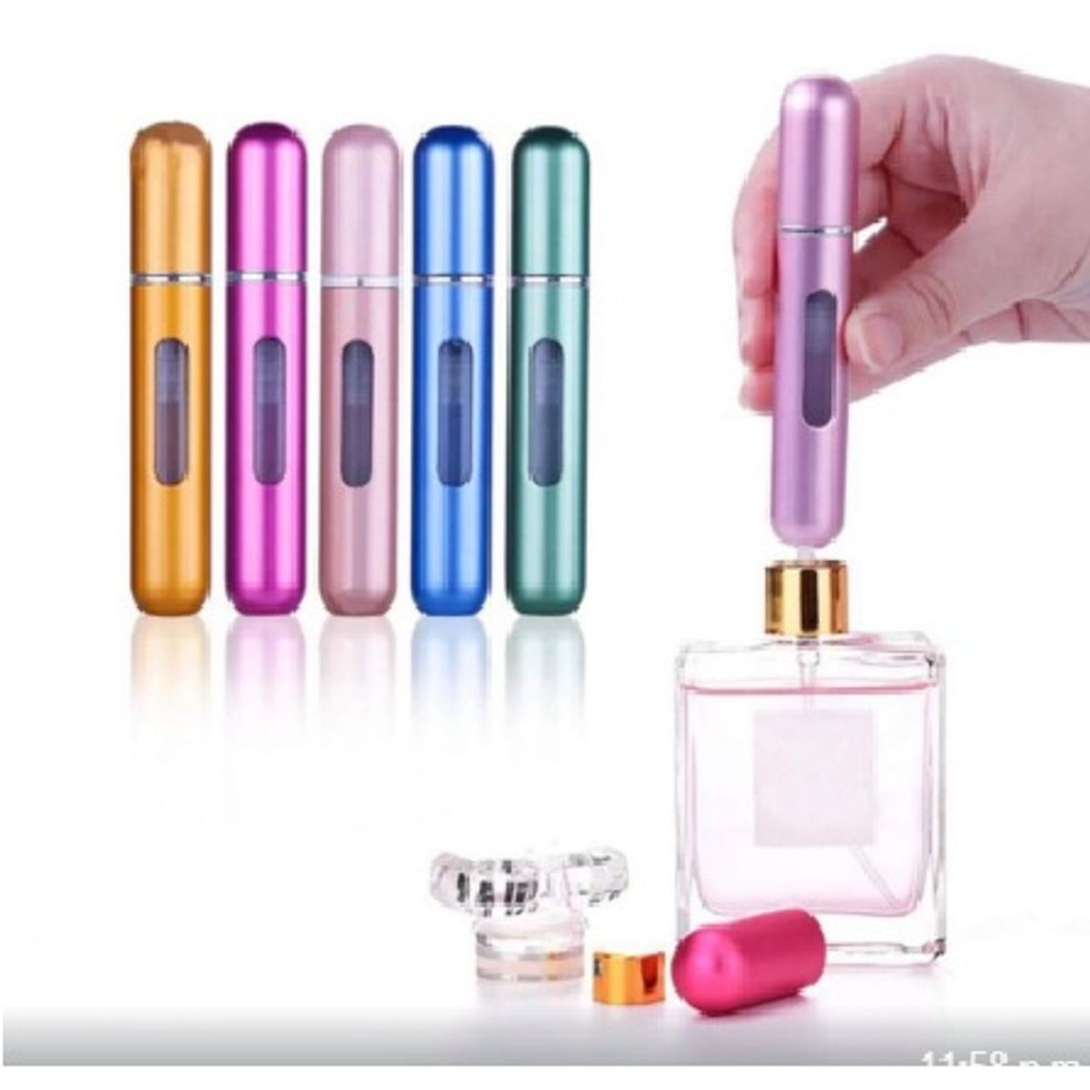 GENERICO - SET DE 5 DISPENSADORES DE PERFUME