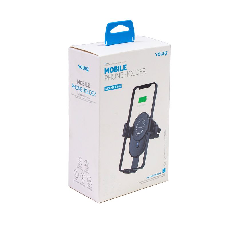 GENERICO - SOPORTE PARA CELULAR CON CARGA INALAMBRICA