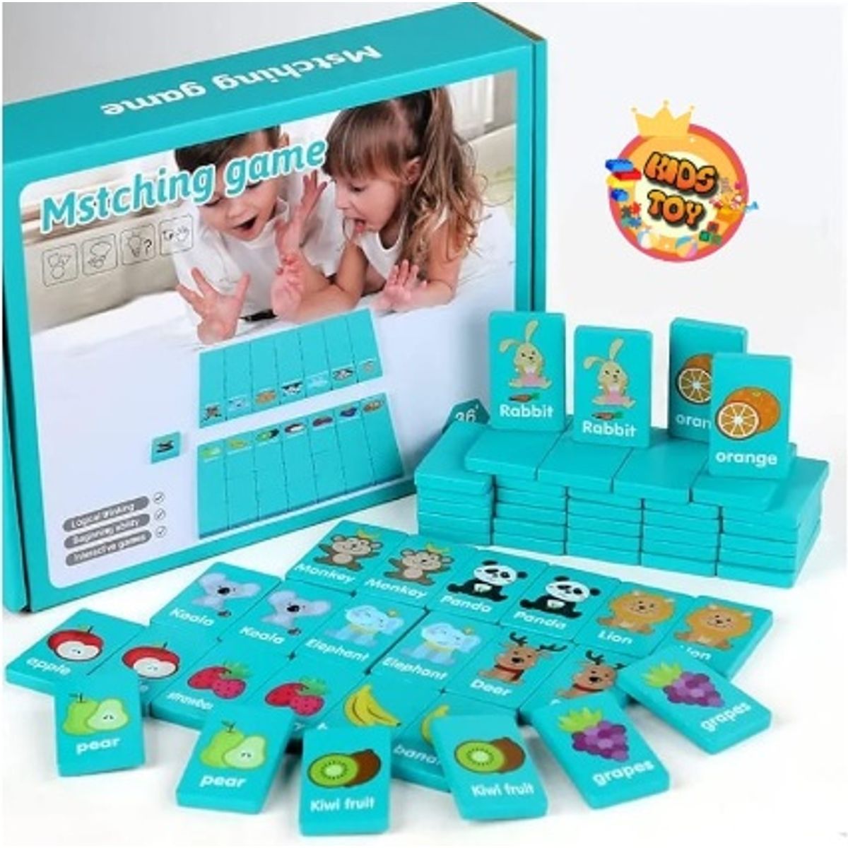 GENERICO - Juguete didáctico educativo multifuncionales de memoria