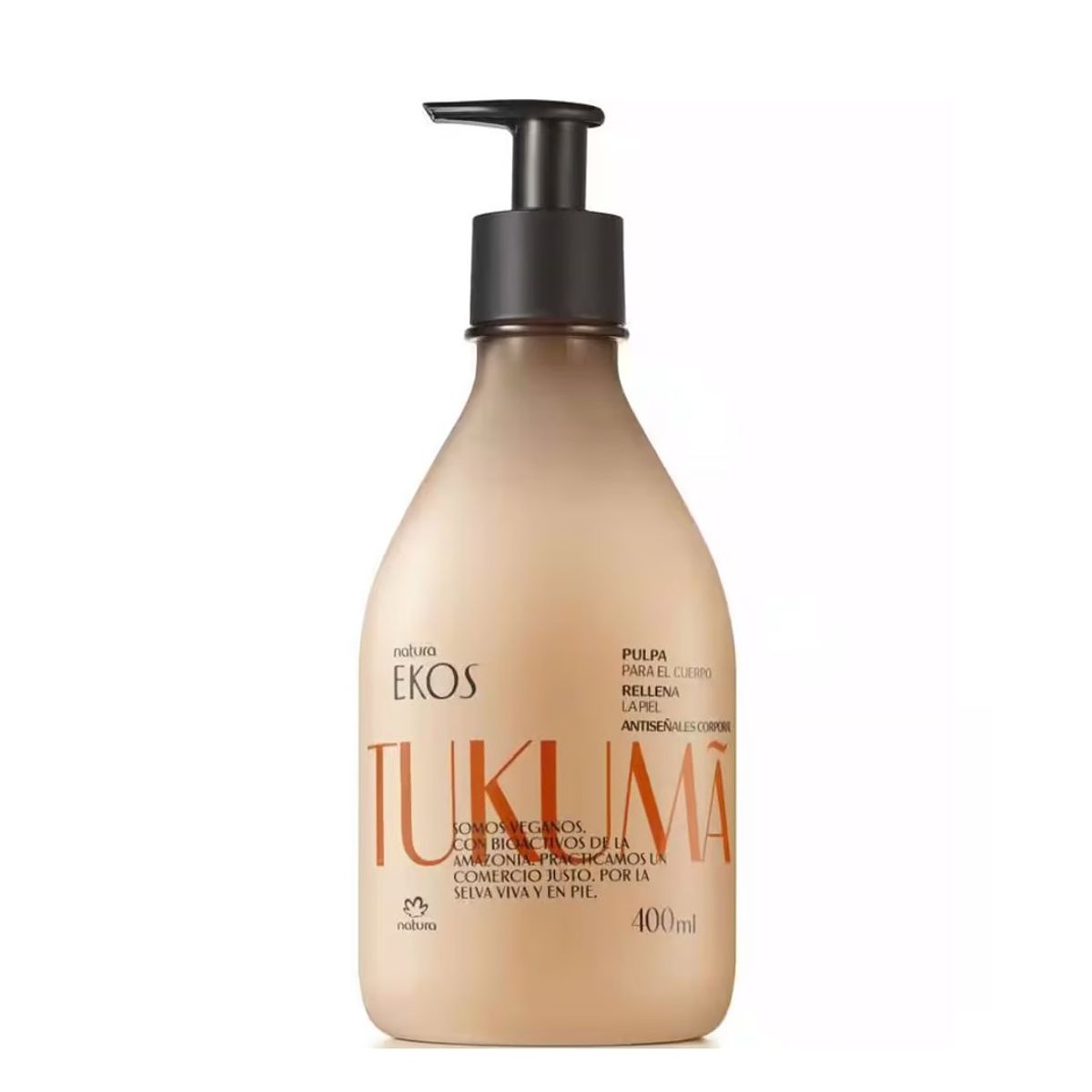 NATURA - Ekos TUKUMA Pulpa hidratante para el CUERPO TODODIA NATURA 400 ML