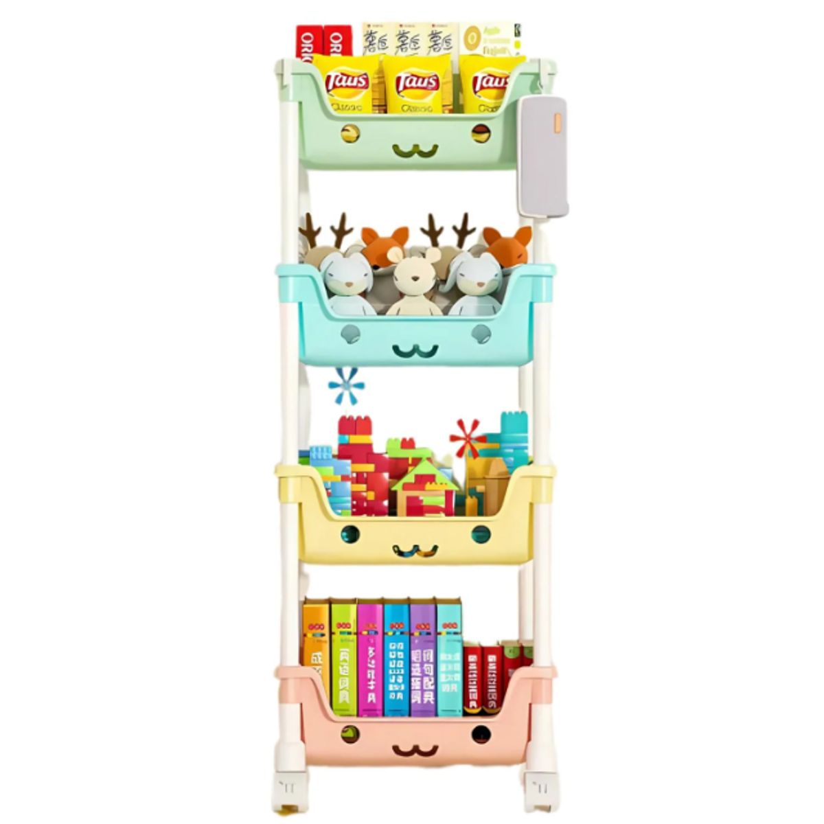 GENERICO - ORGANIZADOR DE JUGUETES KAWAII MULTIUSOS