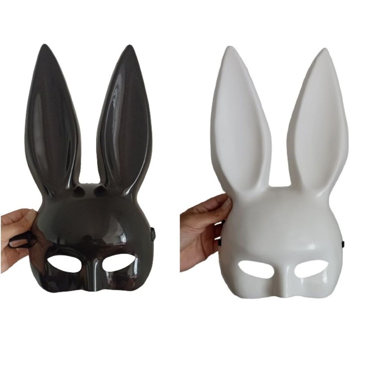 GENERICO - Set x 2 Máscaras antifaces conejita disfraz Halloween