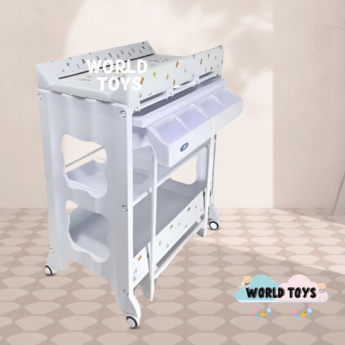 BABY - Bañera Cambiador «BAMORY » Edición Limitada white