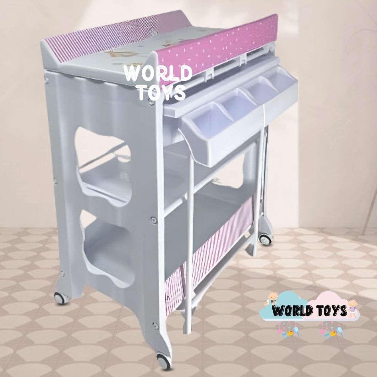 BABY - Bañera Cambiador «BAMORY » Edición Limitada  Light Blue