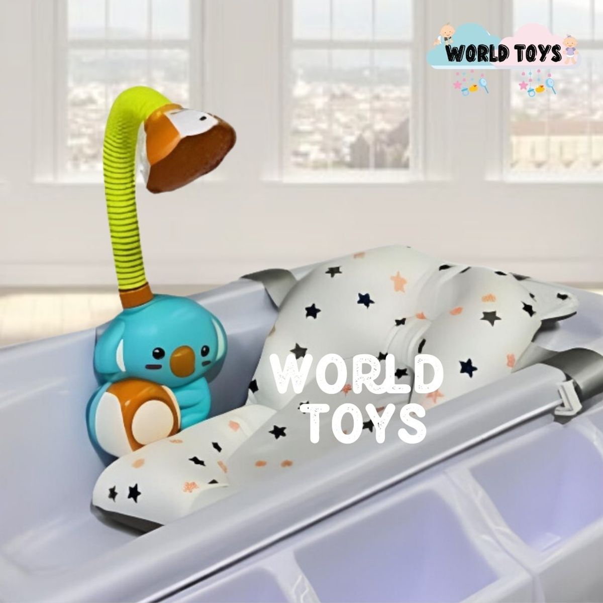 BABY - Bañera Cambiador «CHEIKHOUNA » Edición Limitada Light Blue