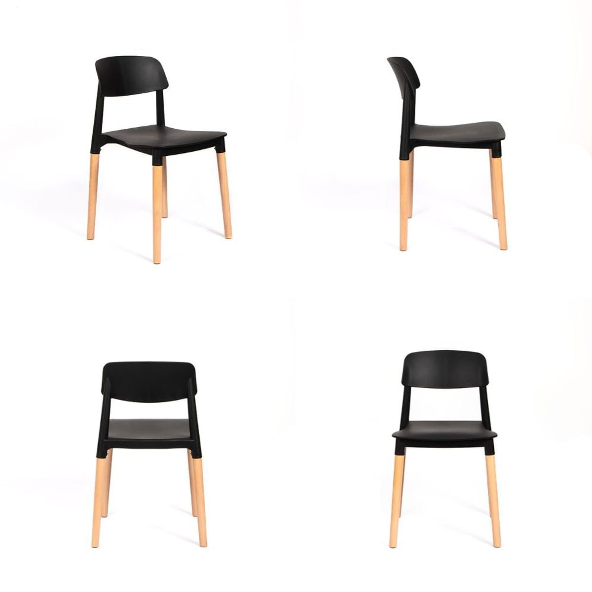 GRUPO CB - Silla con Respaldo Modelo Milan Pack x4