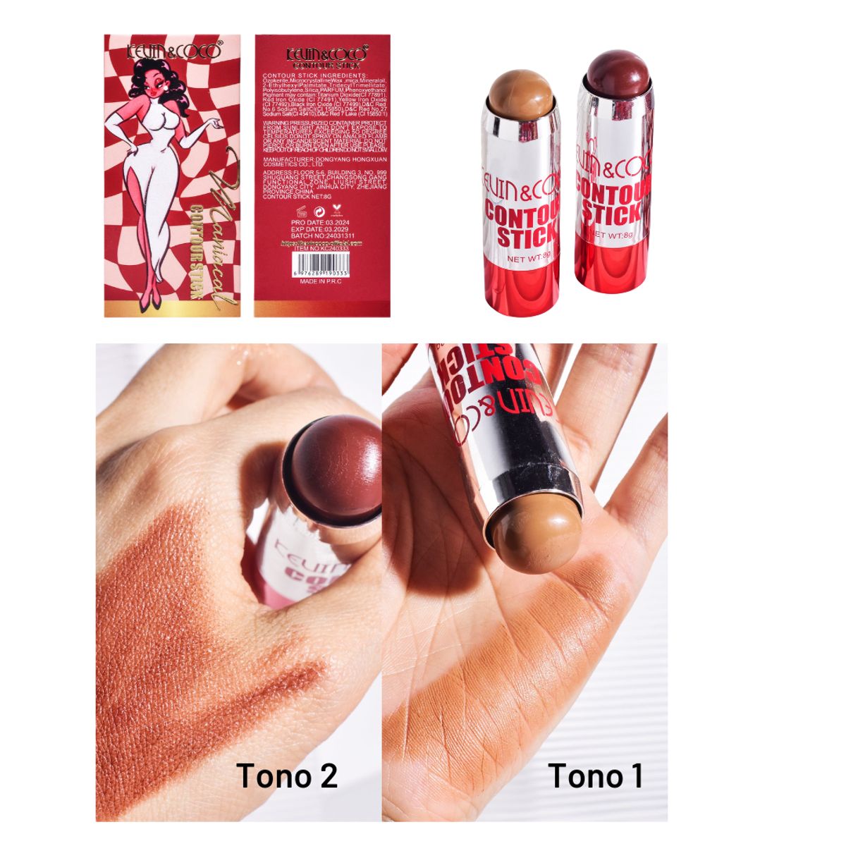 GENERICO - Contorno en Barra Kevin&Coco- Tono 2