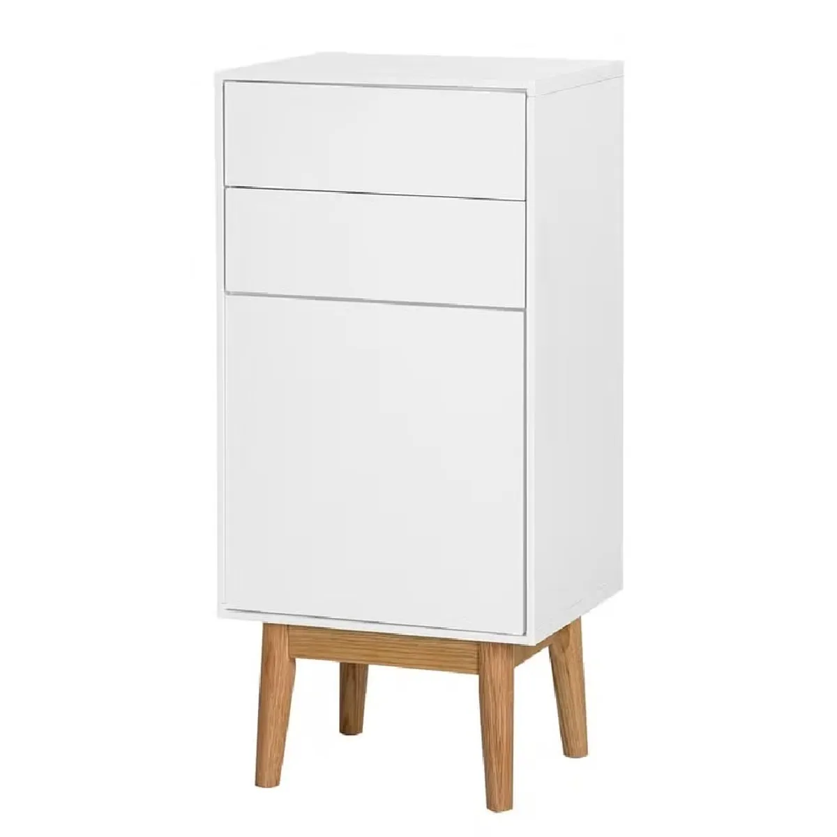 GENERICO - Mueble Auxiliar de Baño Moderno Hanói Blanco RyR MUEBLES