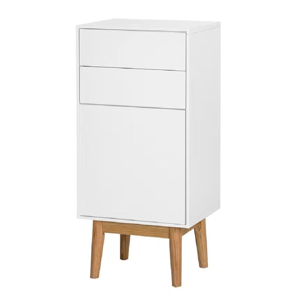 GENERICO - Mueble Auxiliar de Baño Moderno Hanói Blanco RyR MUEBLES