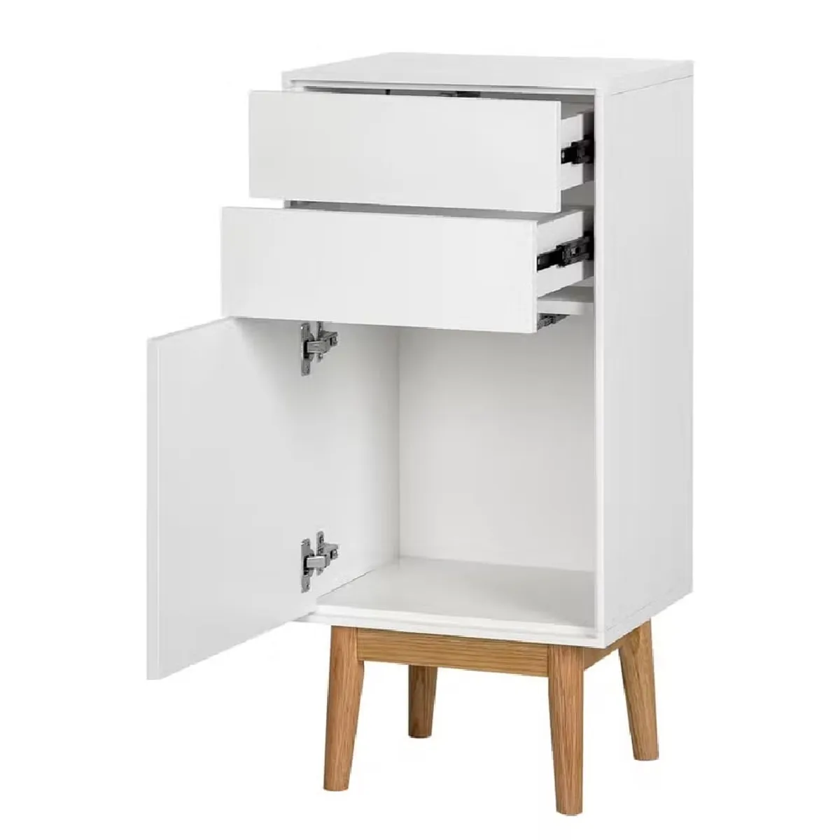 GENERICO - Mueble Auxiliar de Baño Moderno Hanói Blanco RyR MUEBLES