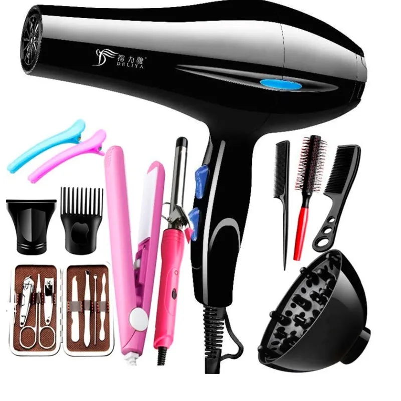 OEM - Kit de Cabello 7 en 1 Potencia 1000 W