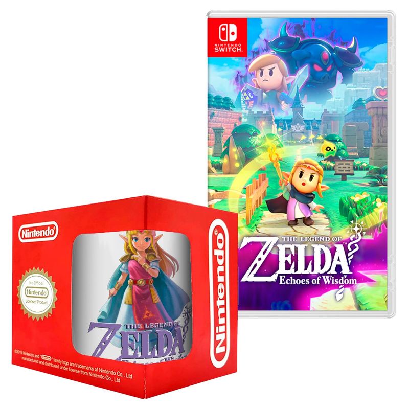NINTENDO - The Legend of Zelda Echoes of Wisdom Nintendo Switch + Taza 03