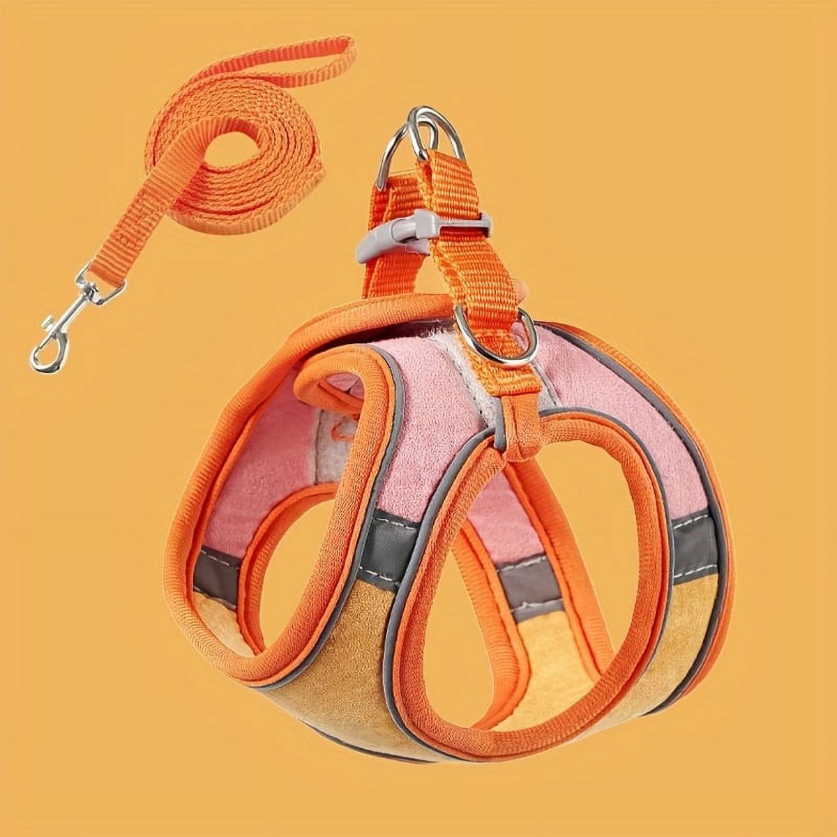 GENERICO - Pechera arnés para gato y perro raza pequeña - Talla 0