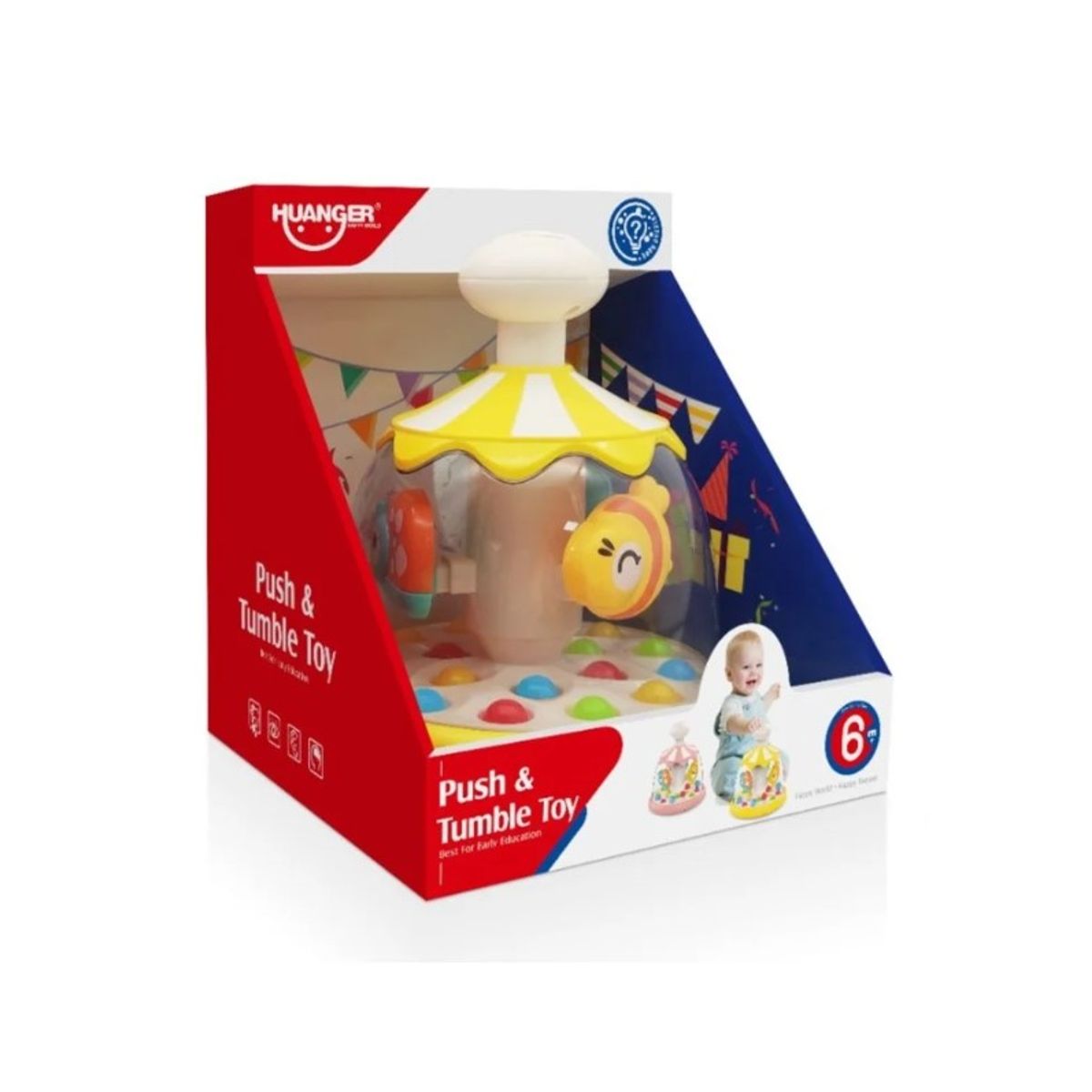 HUANGER - CARRUSEL DIDÁCTICO - AMARILLO