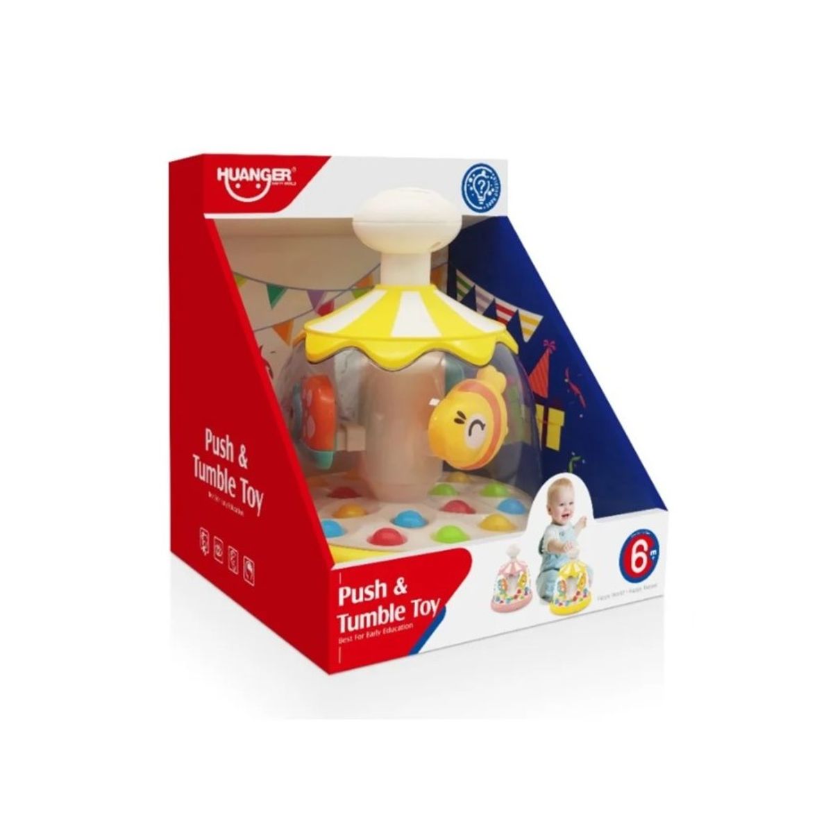 HUANGER - CARRUSEL DIDÁCTICO - AMARILLO