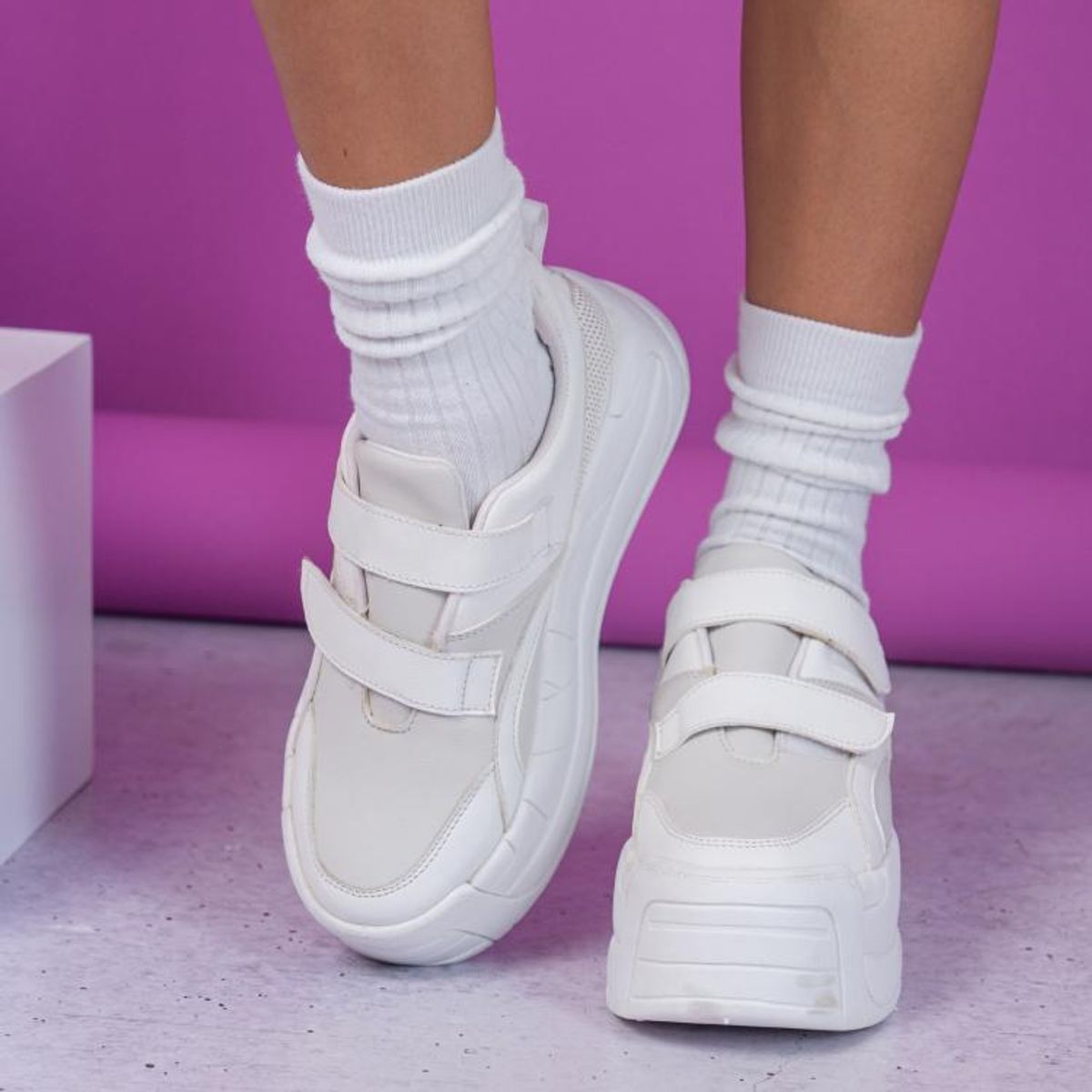 MAGDALENA SHOES - ZAPATILLAS PEGA 738 BLANCO