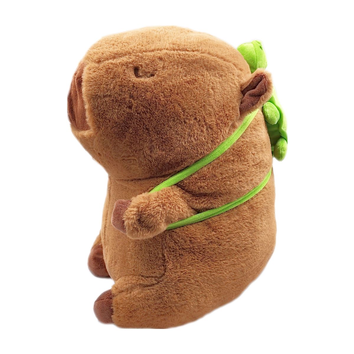 XCLUSIVE - CAPIBARA CAPYBARA CAPIBARON 40CM MOCHILA TORTUGA IMPORTADO