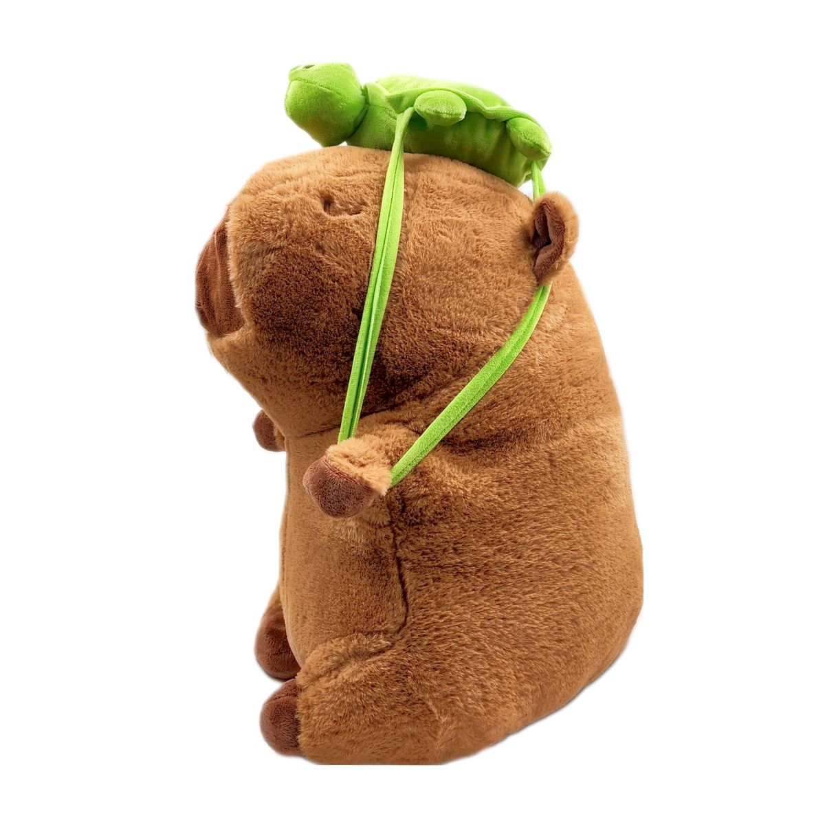 XCLUSIVE - CAPIBARA CAPYBARA CAPIBARON 40CM MOCHILA TORTUGA IMPORTADO