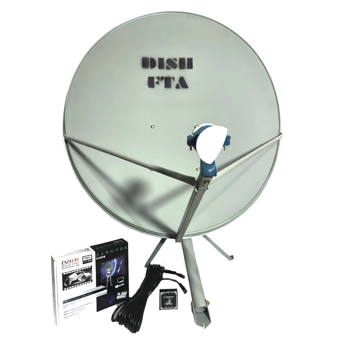 RST - KIT TV SATELITAL  - TV PERU HD - RADIO NACIONAL - IPE - 90CM