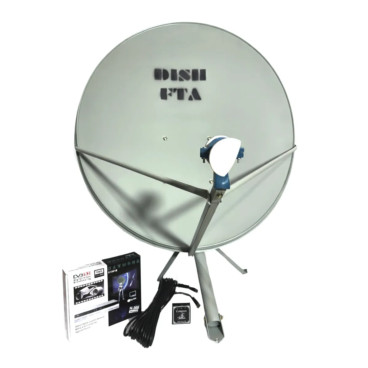 RST - KIT TV SATELITAL  - TV PERU HD - RADIO NACIONAL - IPE - 90CM
