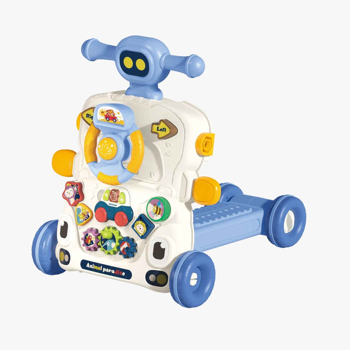 BABY CAM - Andador caminador 3 en 1 Animal Paradise