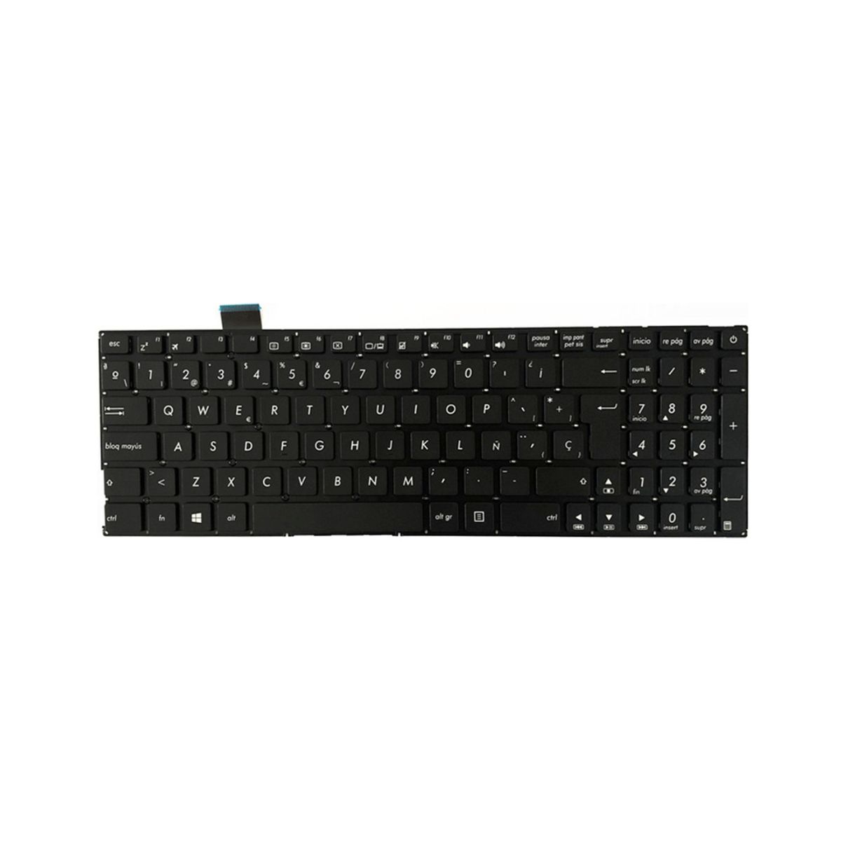 OEM - Teclado para Laptop Asus  Vivobook  X542 UF.  X542BA. X542UA. X542UF