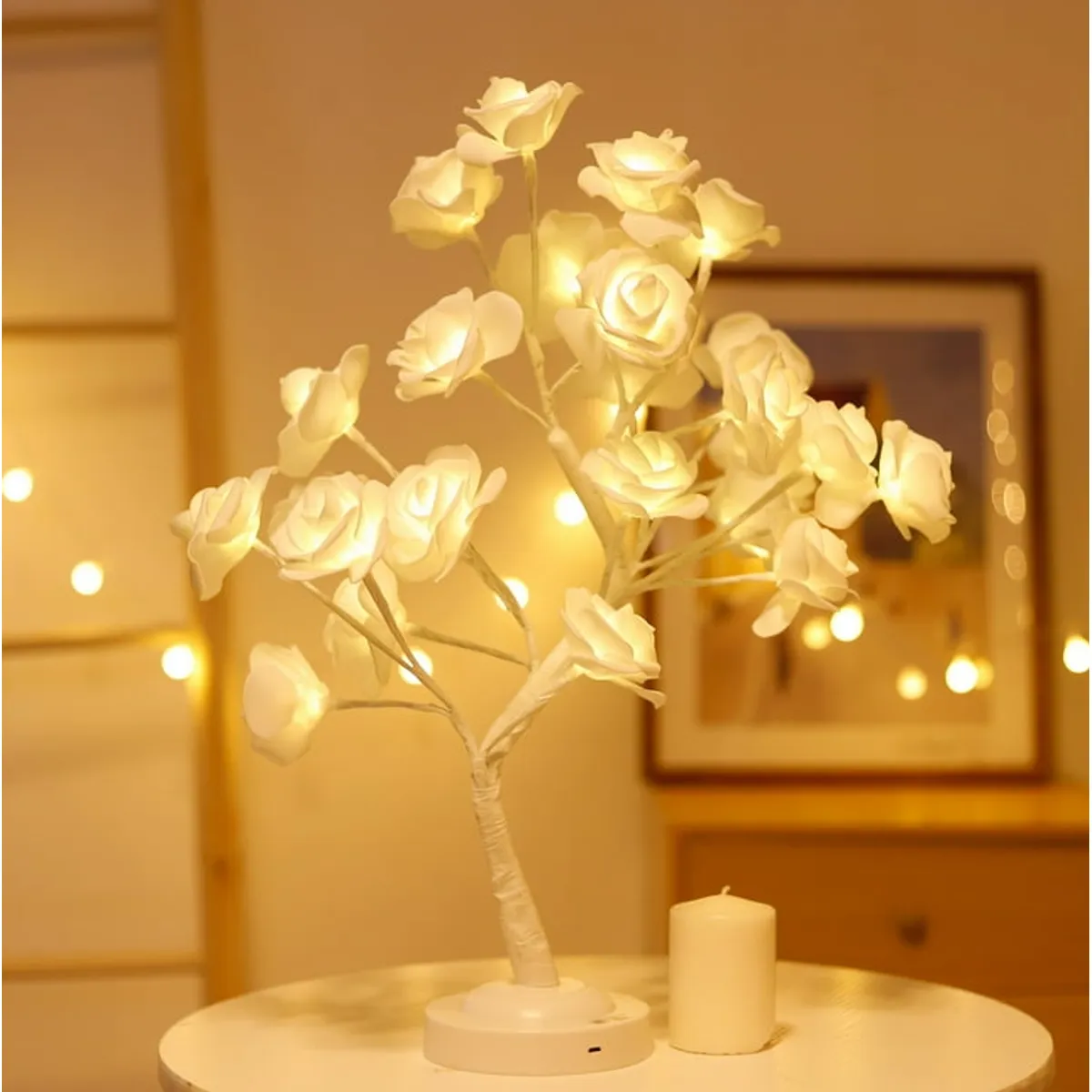 GENERICO - Lampara led con forma de arbol