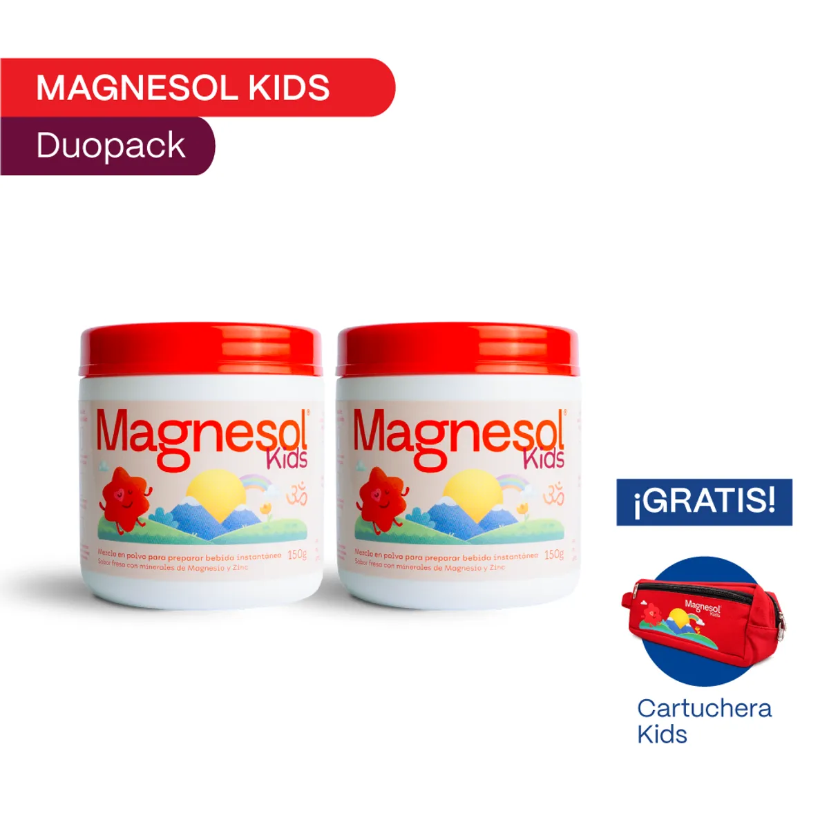 MAGNESOL - 2PACK: MAGNESOL KIDS X 150 GRAMOS