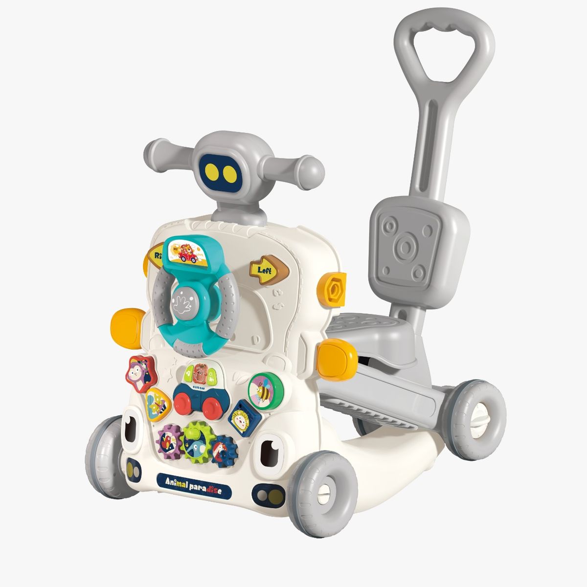 BABY CAM - Andador caminador 6 en 1 Animal Paradise