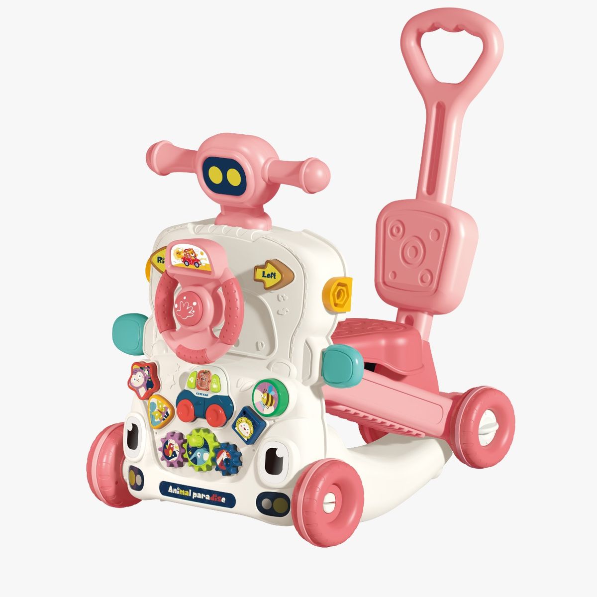 BABY CAM - Andador caminador 6 en 1 Animal Paradise