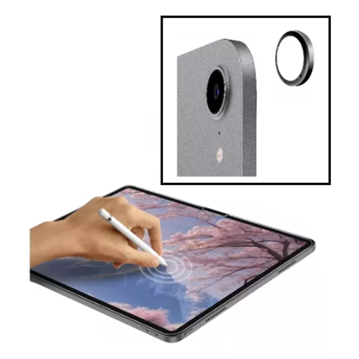 A BRAND - Mica Papel Para iPad Air 6 M2 13 Mica Vidrio Camara 2024