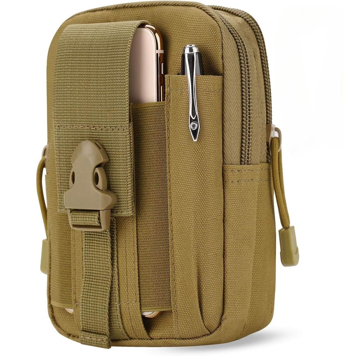 GENERICO - Bolsa táctica multiusos de cintura funda táctica militar de cinturón