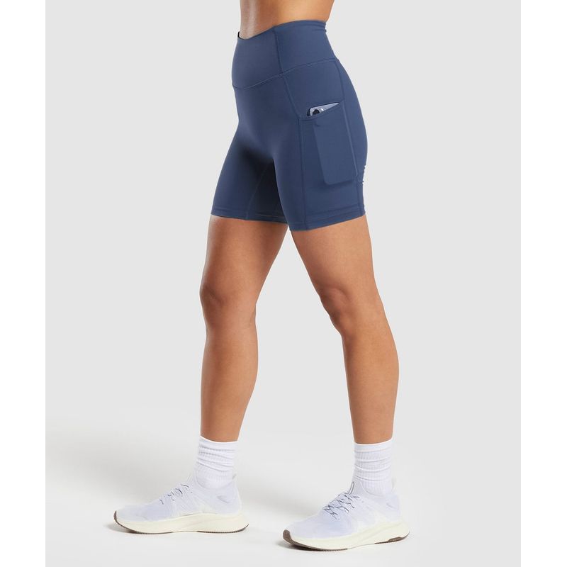 GENERICO - Short con Bolsillo Mujer - Short Deportivo con Bolsillo Mujer