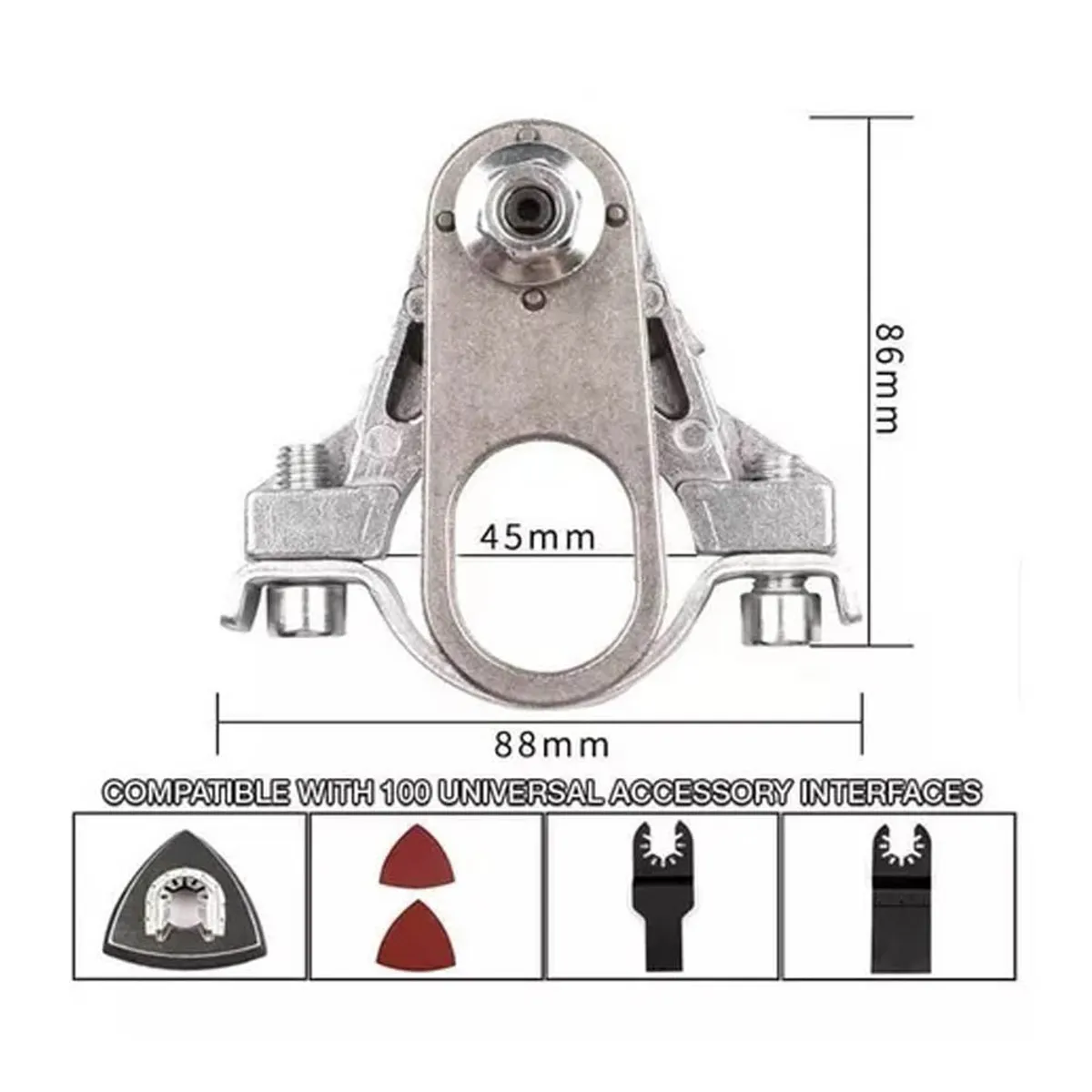 ORBITAL - Adaptador OSCILANTE para amoladora de 4.5