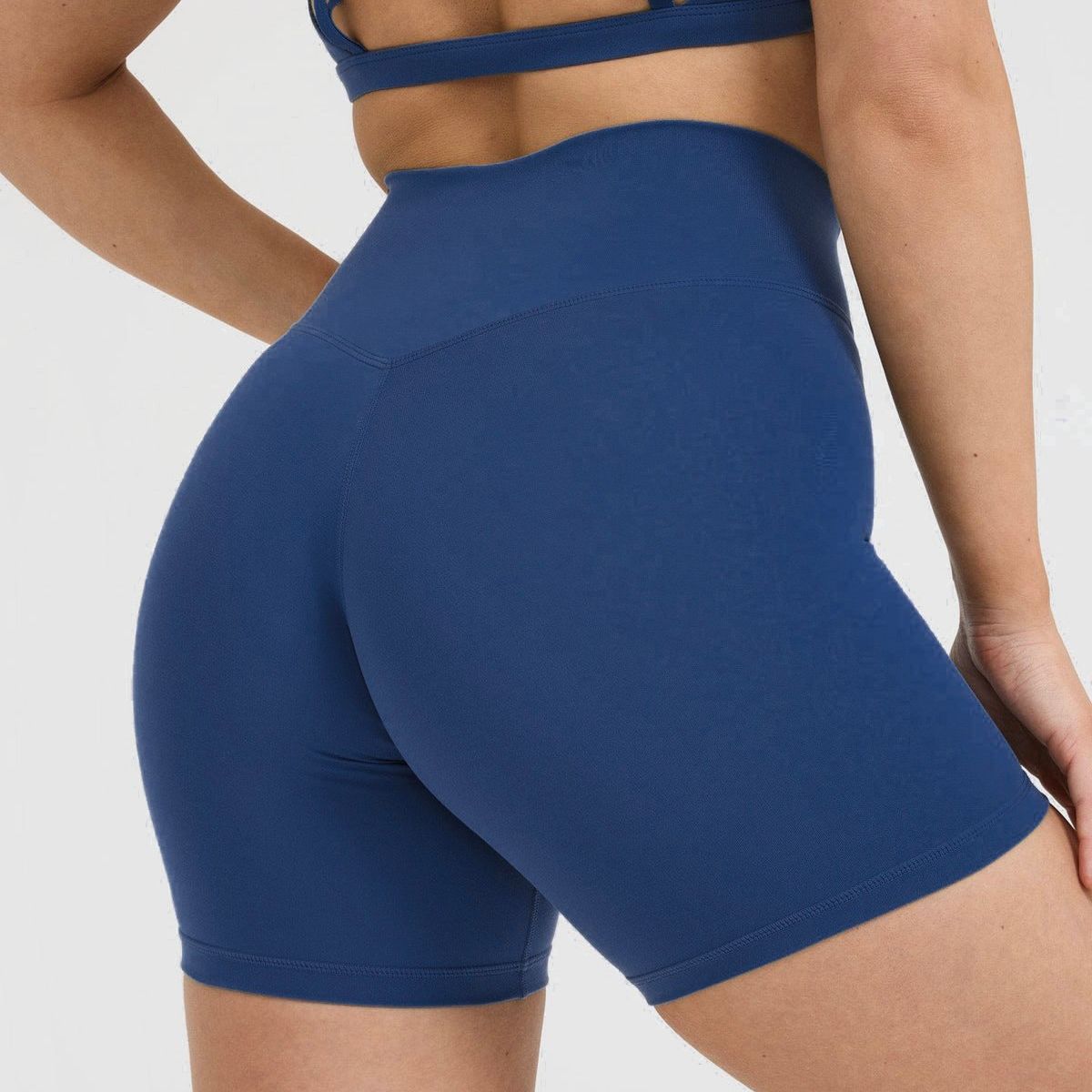 GENERICO - Short Deportivo mujer corte en V - Short Push Up Mujer - Short Mujer