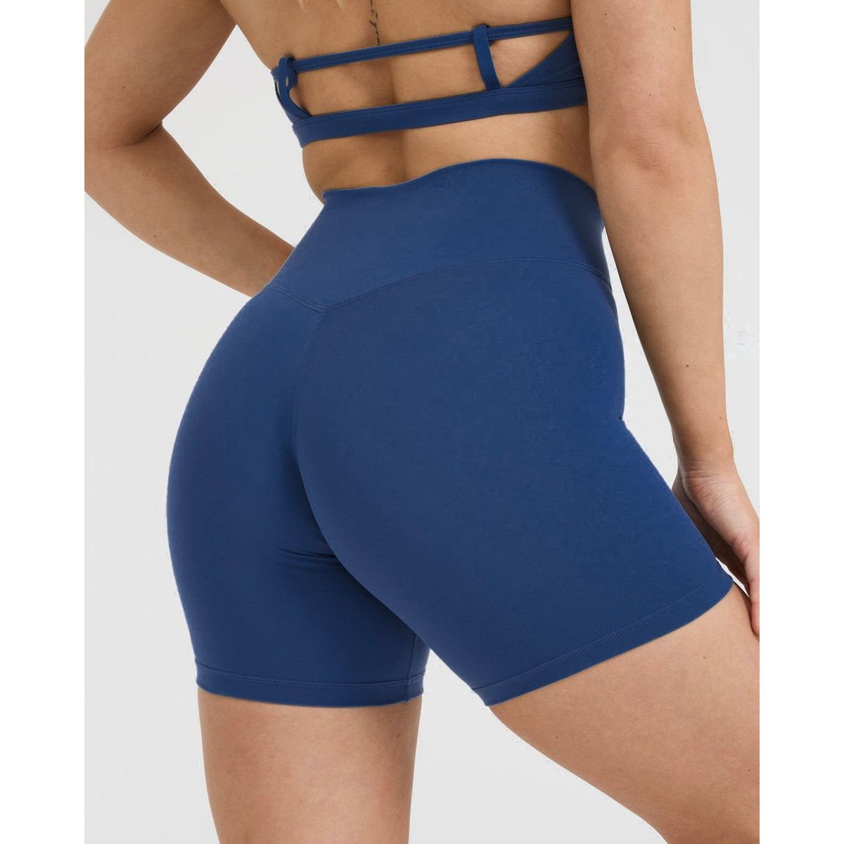 GENERICO - Short Deportivo mujer corte en V - Short Push Up Mujer - Short Mujer