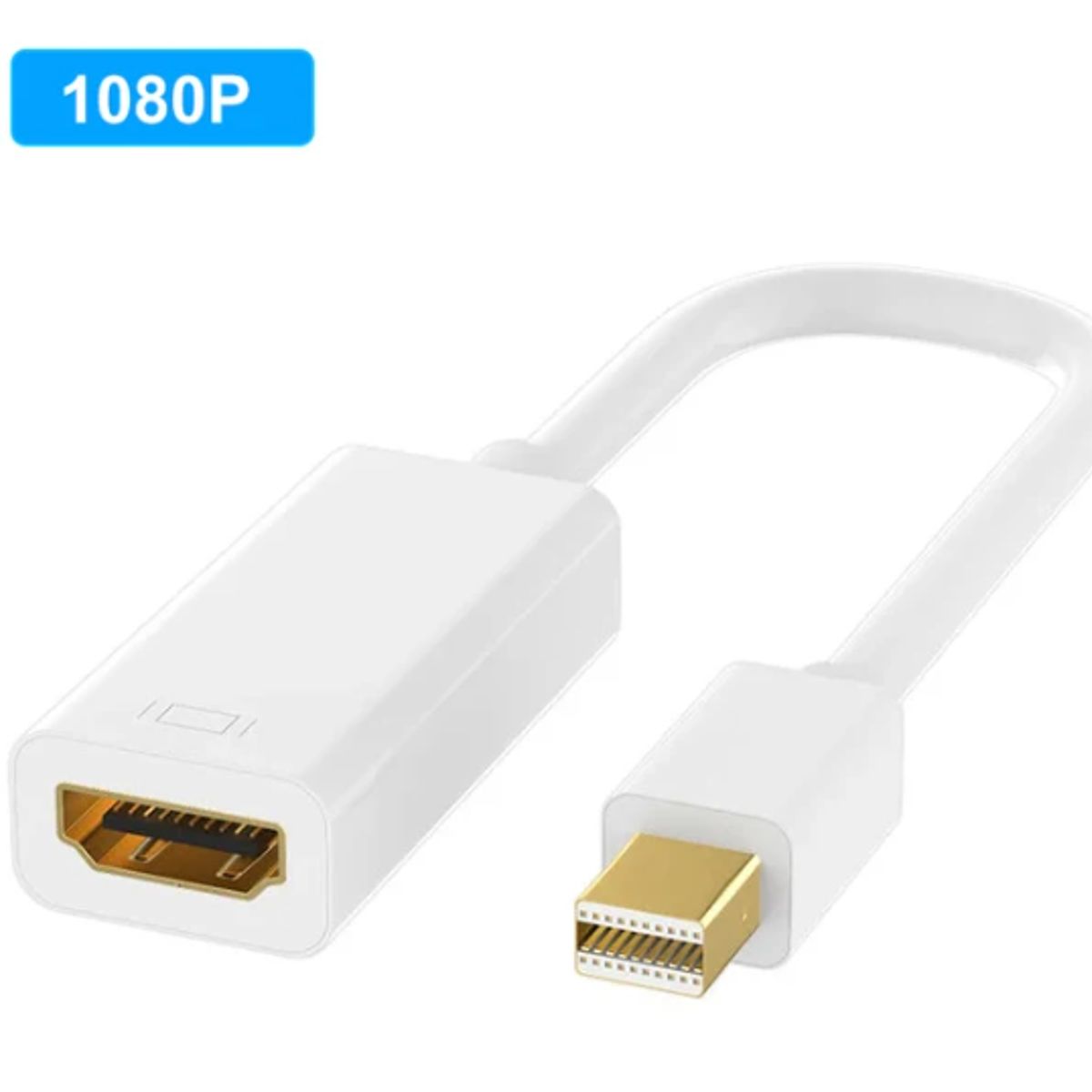 GENERICO - Cable adaptador Mini Displayport DP a HDMI 1080P