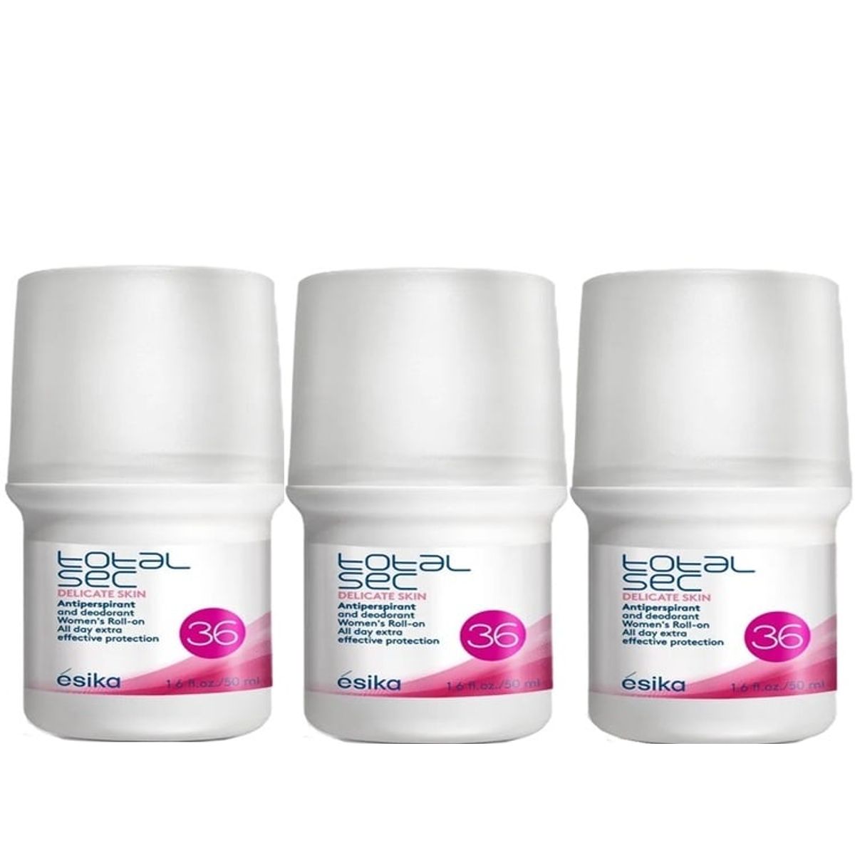 ESIKA - Pack x3 TOTAL SEC desodorante para mujer de ESIKA