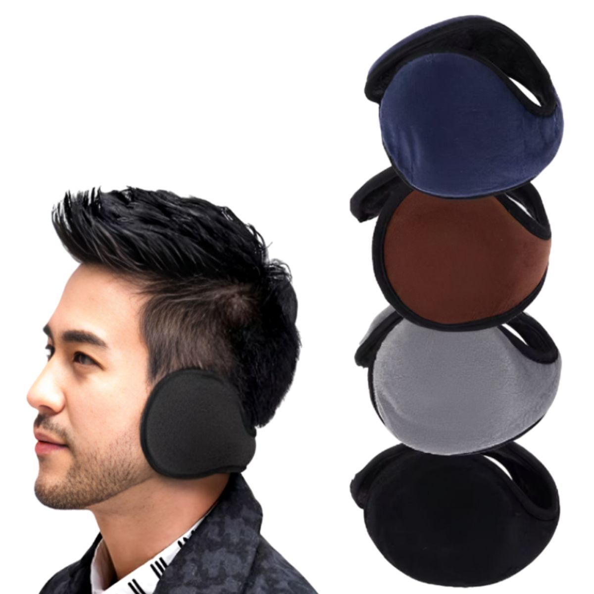 GENERICO - Orejera calentador Unisex de orejas de felpa suave y cálido