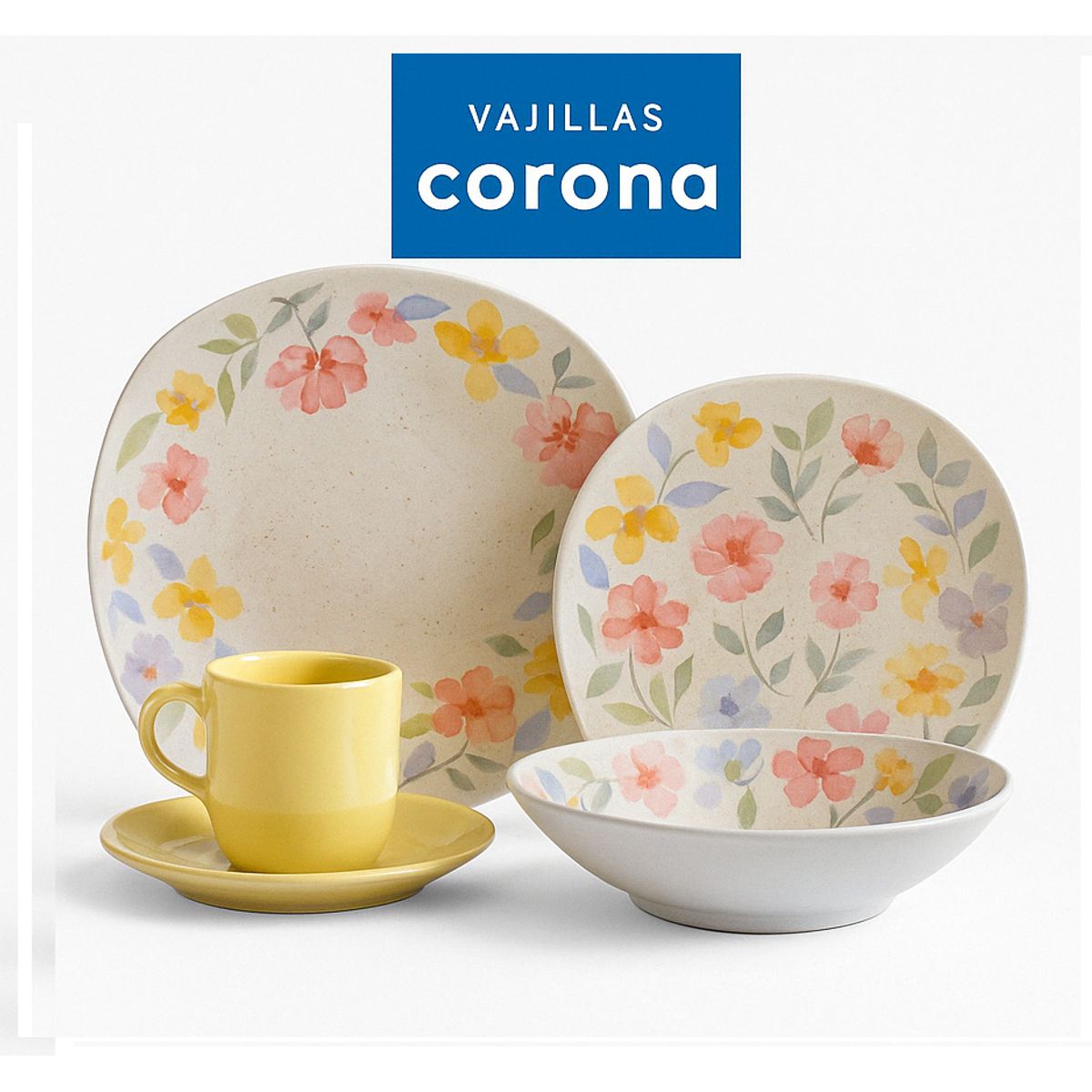 CORONA - Juego de Vajilla ALISA 20  Piezas Corona