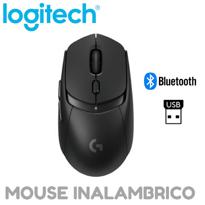 LOGITECH - MOUSE LOGITECH G309 LIGHTSPEED INALAMBRICO y BLUETOOTH 25K DPI NEGRO