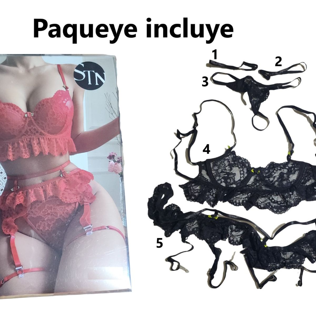 GENERICO - Conjunto ropa interior y sosten comodo