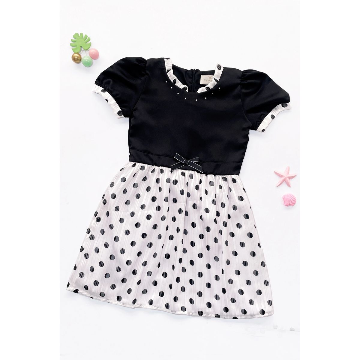 KIDS MASHMELO - Vestido de Gasa para Niña - Kids Mahmelo