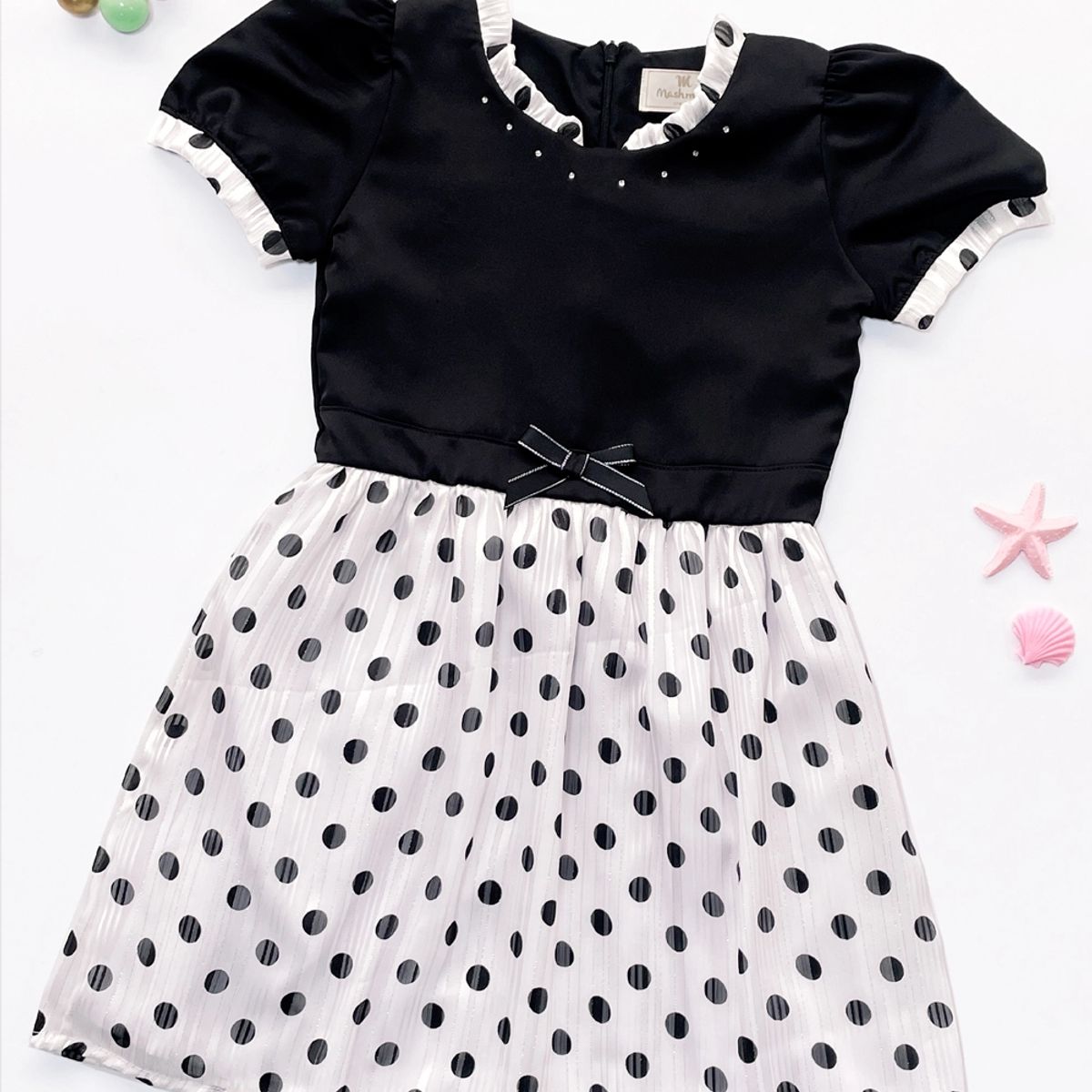 KIDS MASHMELO - Vestido de Gasa para Niña - Kids Mahmelo