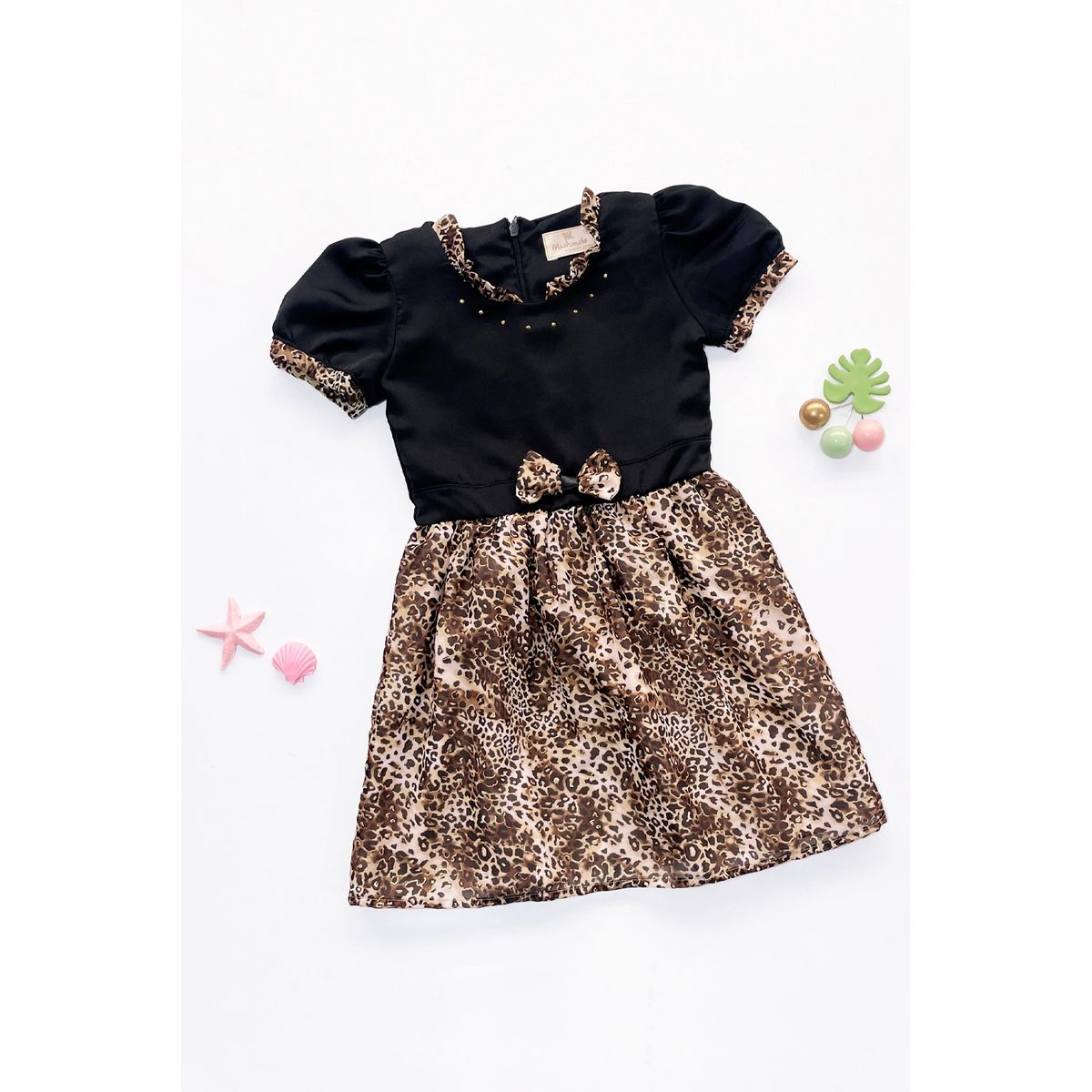 KIDS MASHMELO - Vestido de Gasa para Niña - Kids Mahmelo