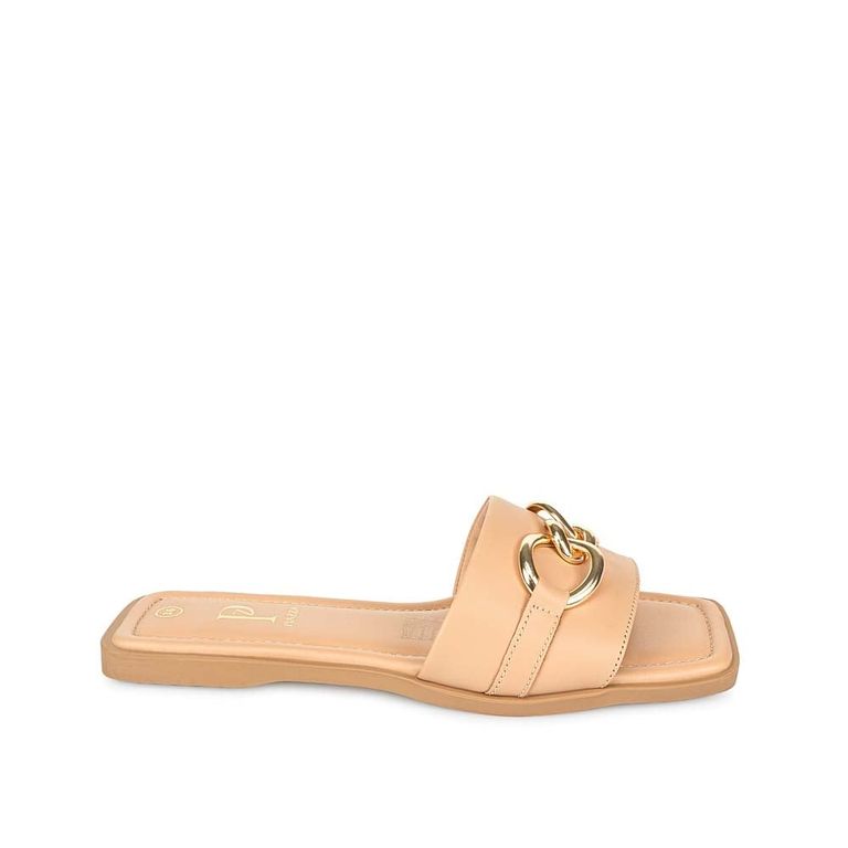 Sandalia Slide Casual CESI-2512 Beige Piazza Piazza