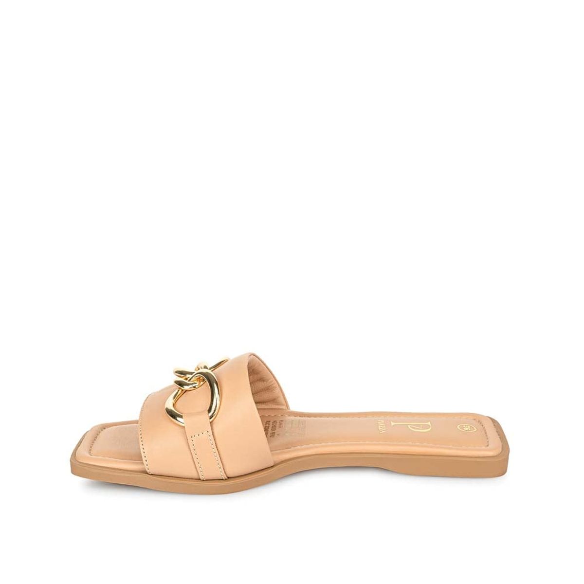 Piazza - Sandalia Slide Casual CESI-2512 Beige Piazza