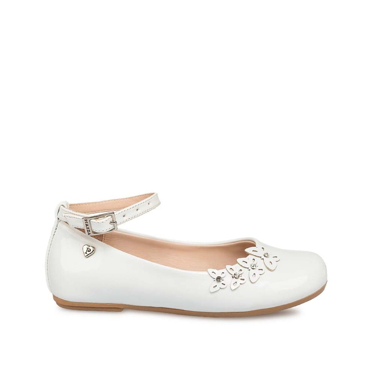 Piazza - Zapato Ballerina Casual MADIS-2521 Blanco Piazza Kids
