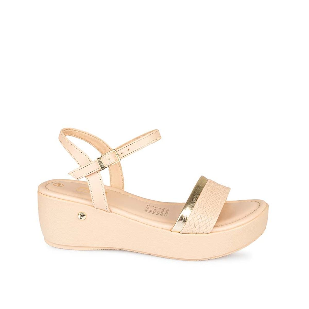 Piazza - Sandalia Dorsay Casual CESI-2507 Hueso Piazza