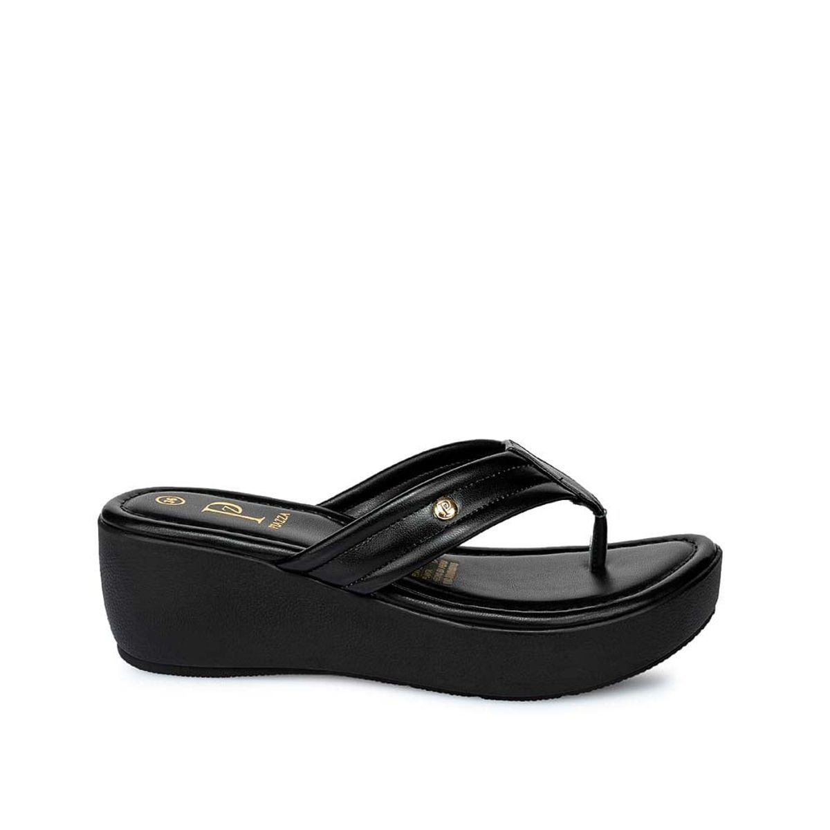 Piazza - Sandalia Casual CESI-2503 Negro Piazza